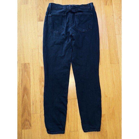 Paige Verdugo Ankle Skinny Jeans Dark Wash Denim Comfort Stretch Size 29 - Picture 3 of 16